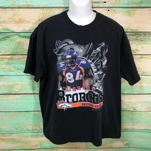 Sold Denver Broncos Shannon Sharpe Mens 2X Tshirt